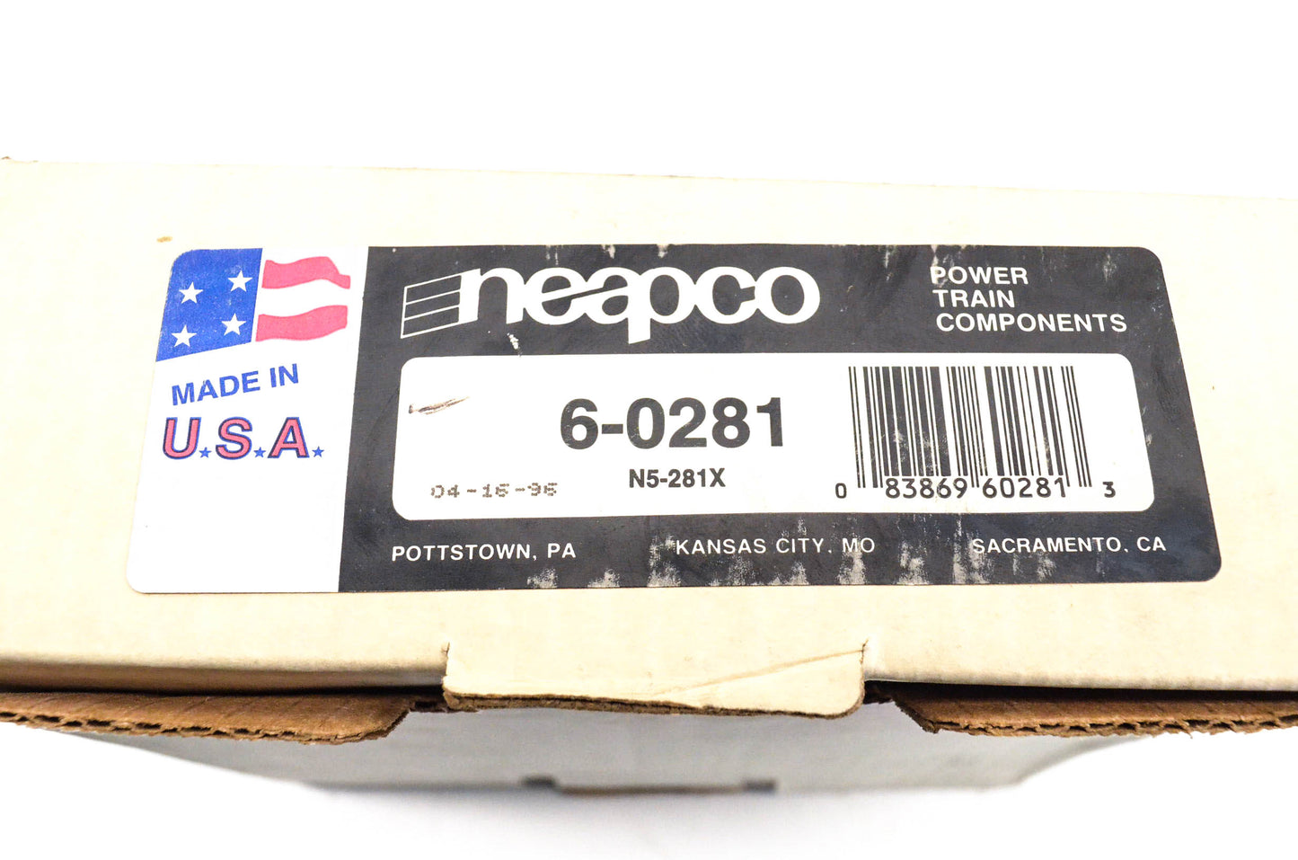 Neapco 6-0281, N5-281X Universal Joint Kit NOS