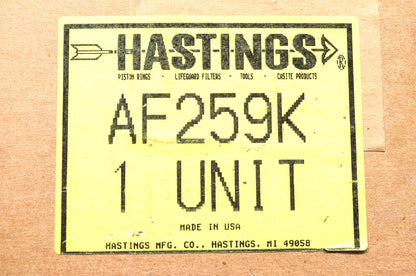 Hastings AF259K Air Filter Kit NOS