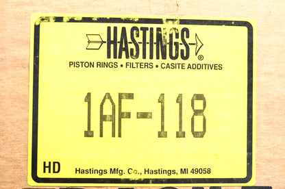 Hastings AF118 Air Filter NOS