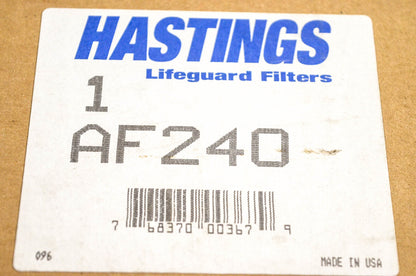 Hastings AF240 Air Filter Kit NOS