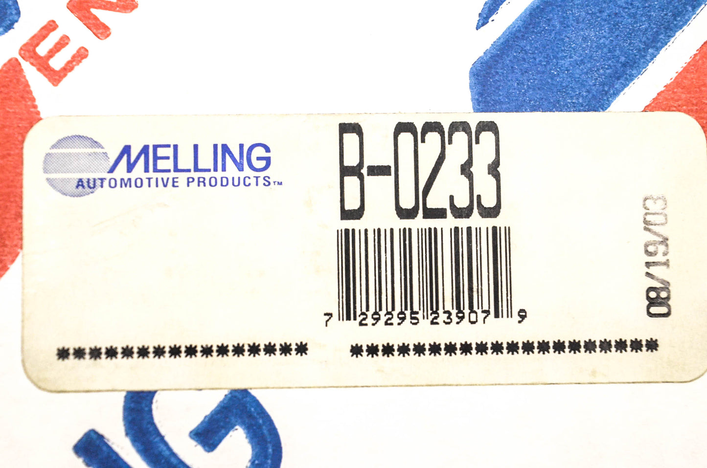 Melling B-0233 Timing Belt NOS