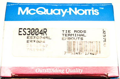 McQuay-Norris ES3004R, 269767, TR1947 Tie Rod Kit NOS