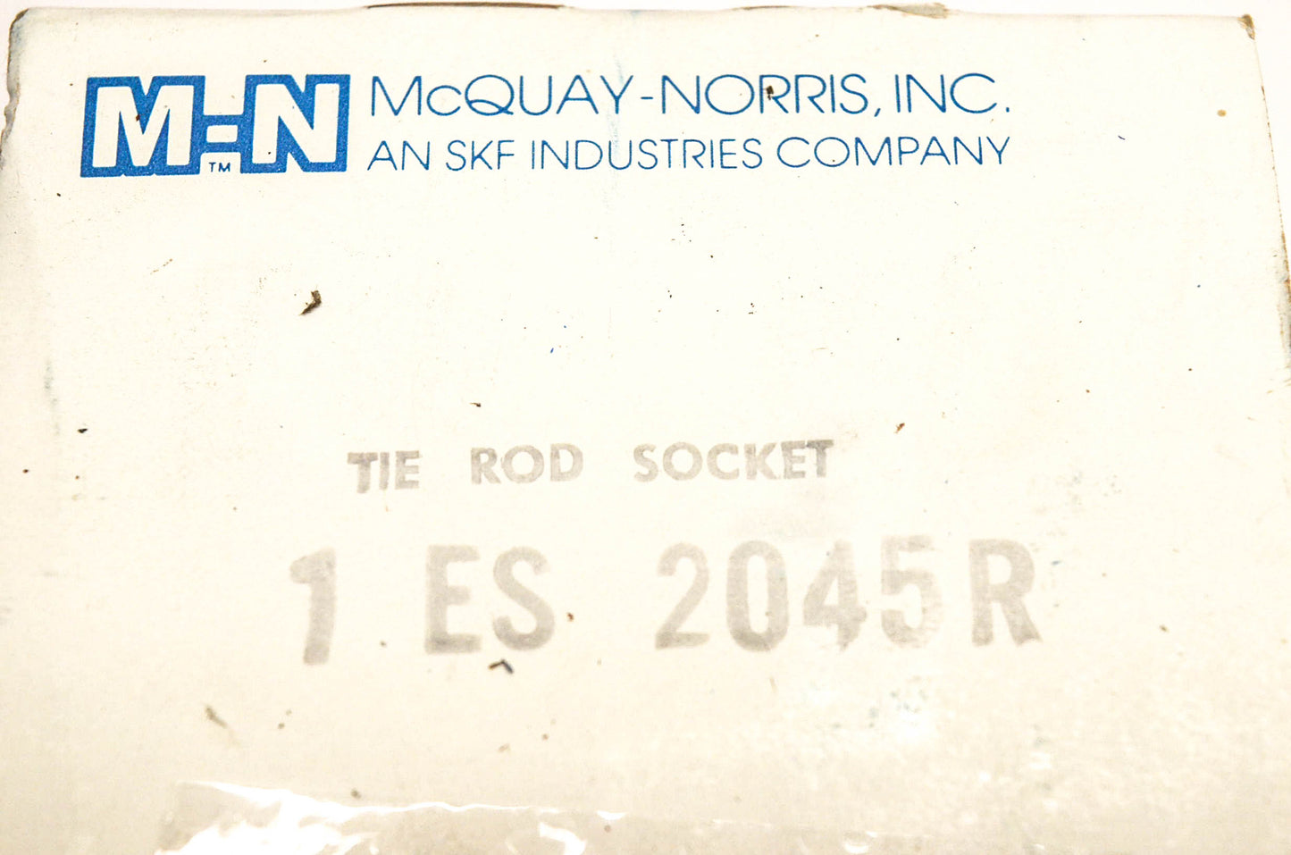 McQuay-Norris ES2045R Tie Rod Socket Kit NOS