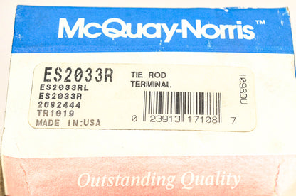 McQuay-Norris ES2033R, 2692444, TR1019 Tie Rod Kit NOS