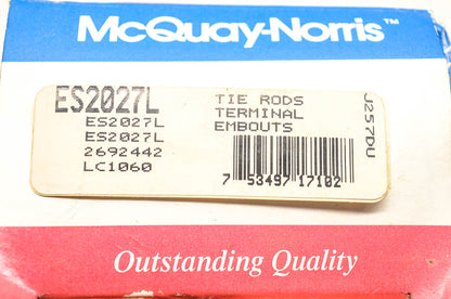 McQuay-Norris ES2027L, 2692442, LC1060 Tie Rod Kit NOS