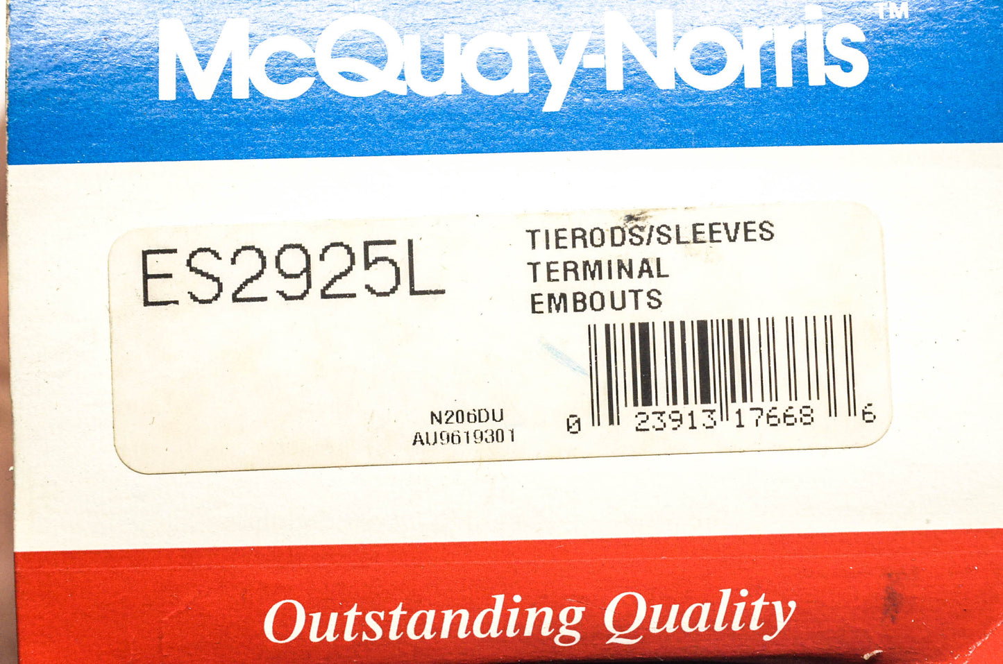 McQuay-Norris ES2925L Tie Rod Kit NOS