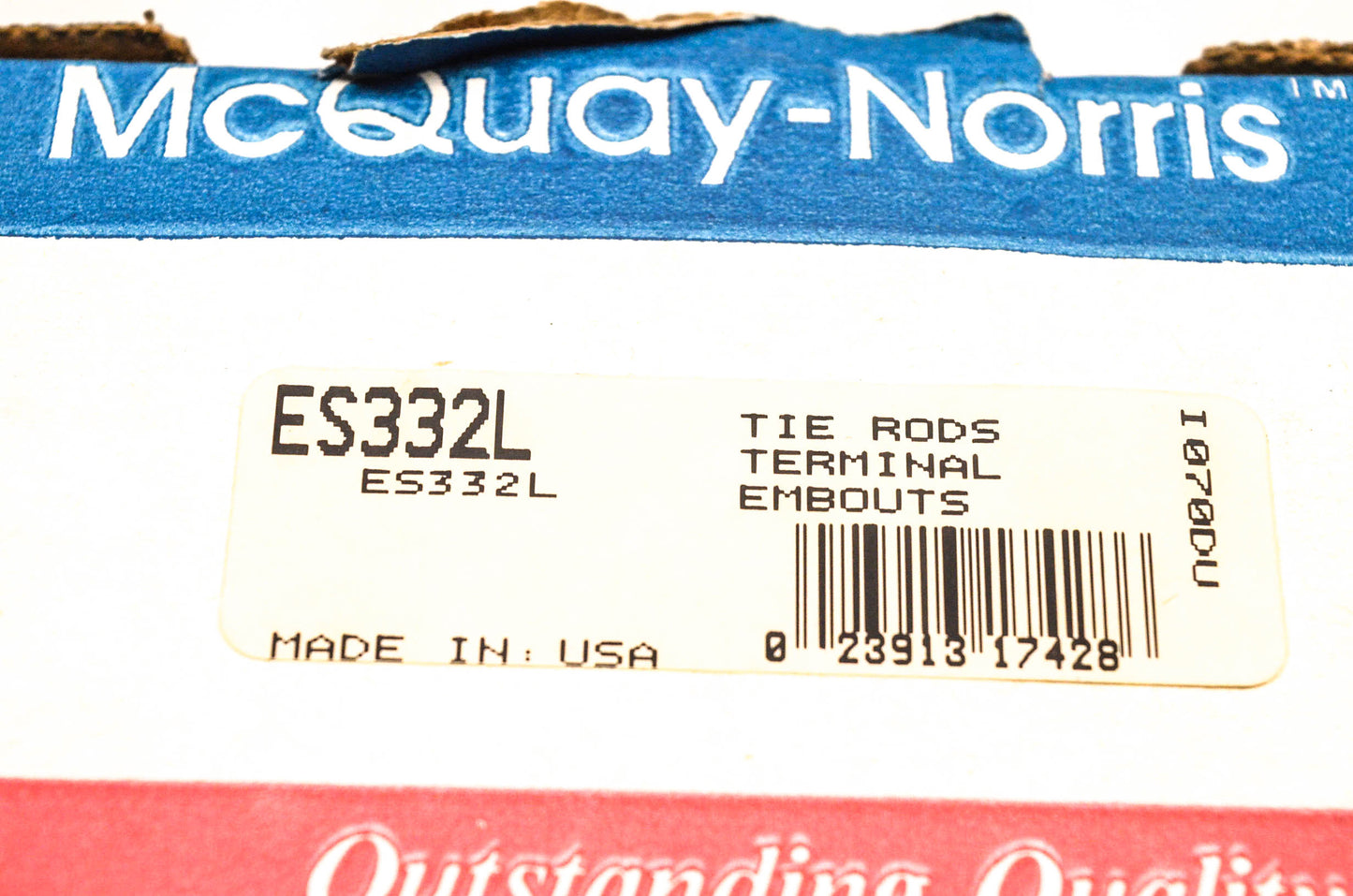 McQuay-Norris ES332L Tie Rod Kit NOS
