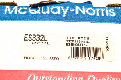 McQuay-Norris ES332L Tie Rod Kit NOS