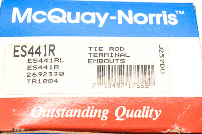 McQuay-Norris ES441R, 2692330, TR1084 Tie Rod Kit NOS