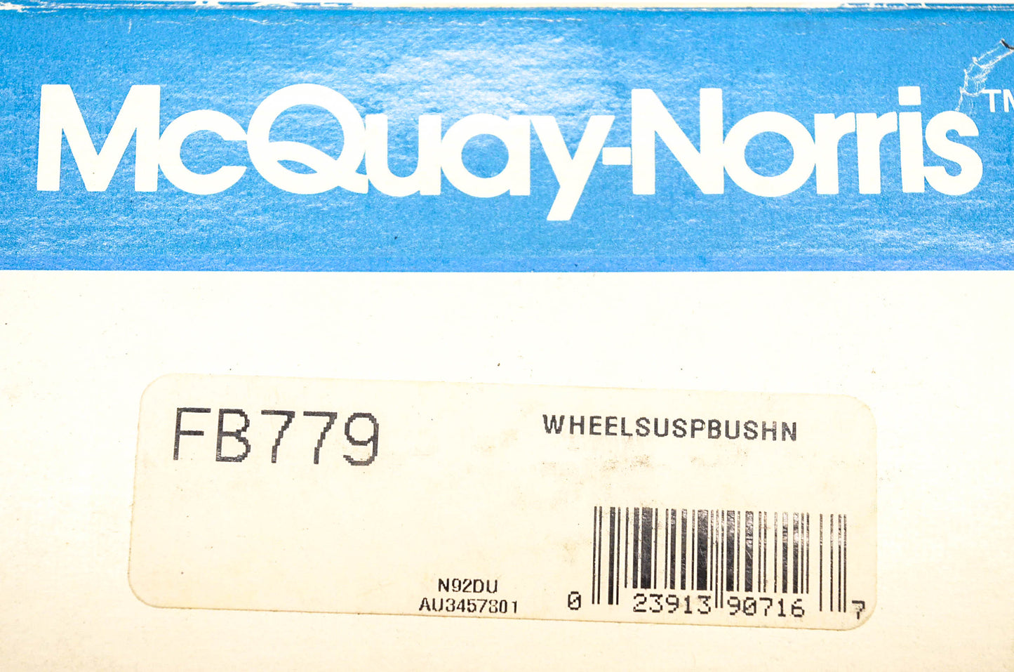McQuay-Norris FB779, N92DU, AU3457801 Bushing NOS