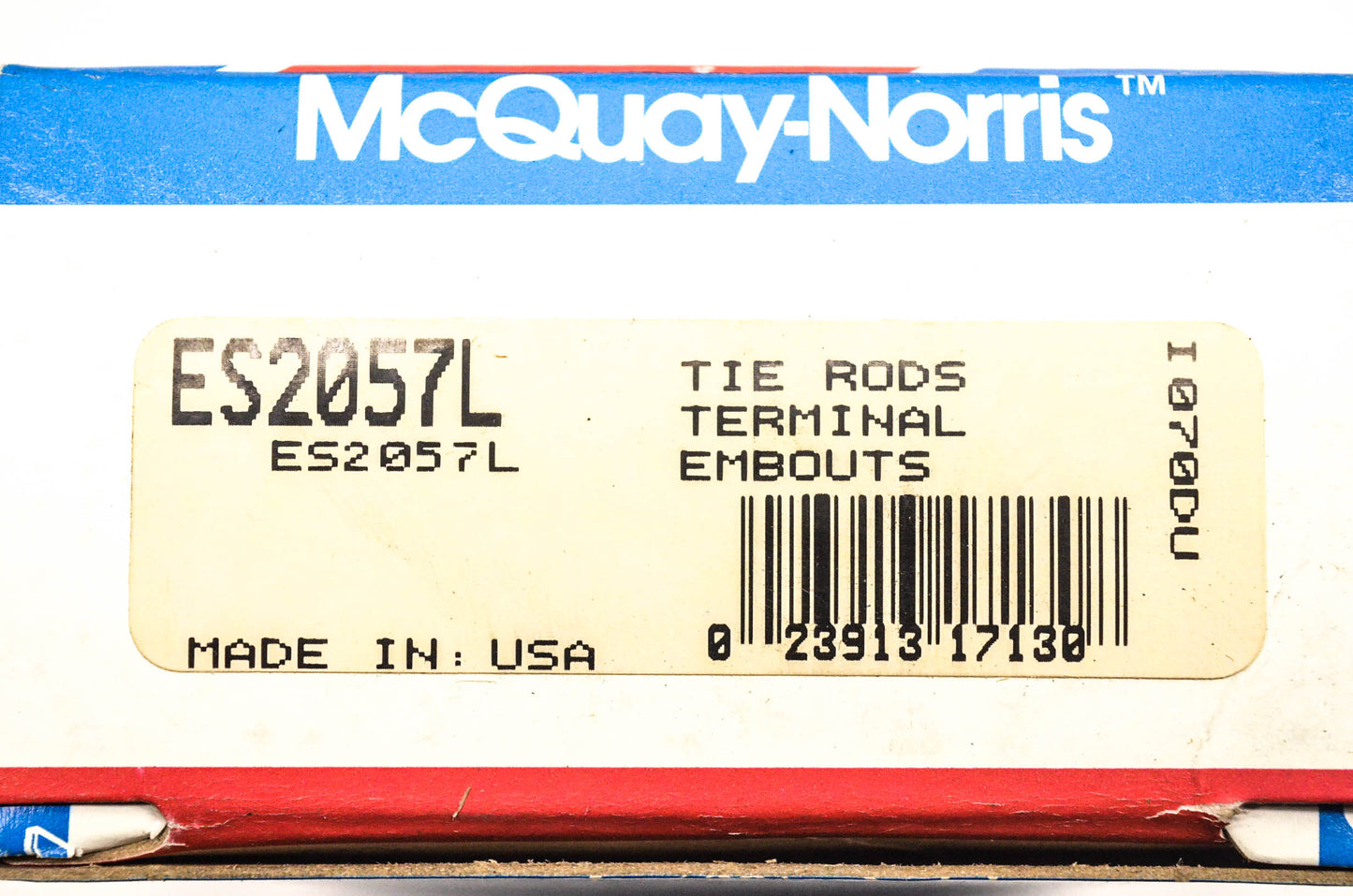 McQuay-Norris ES2057L Tie Rod Kit NOS