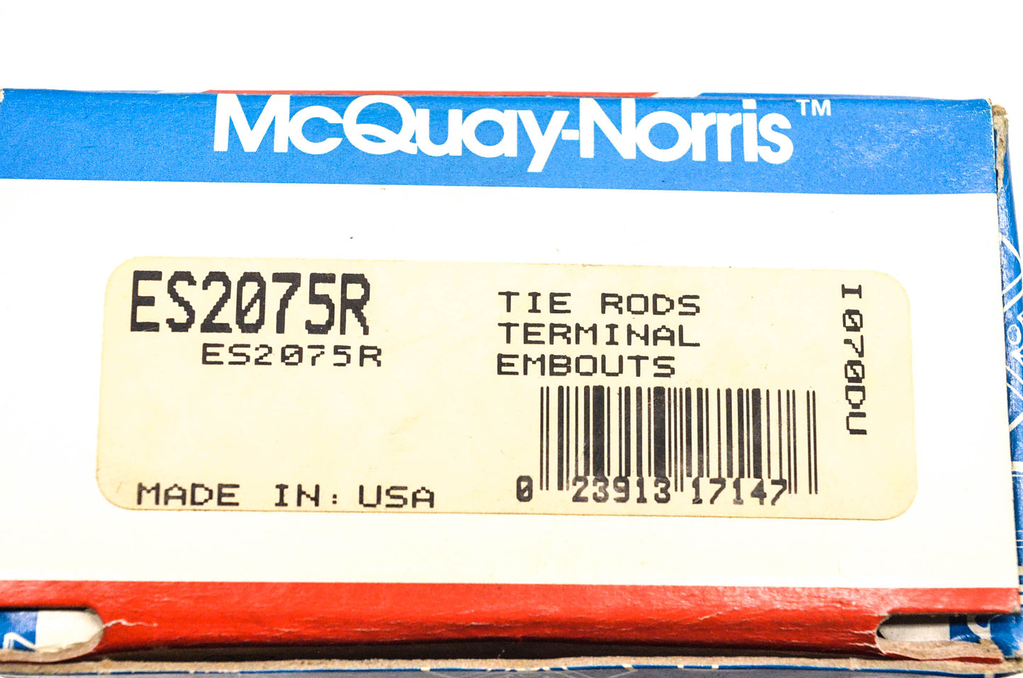 McQuay-Norris ES2075R Tie Rod Kit NOS