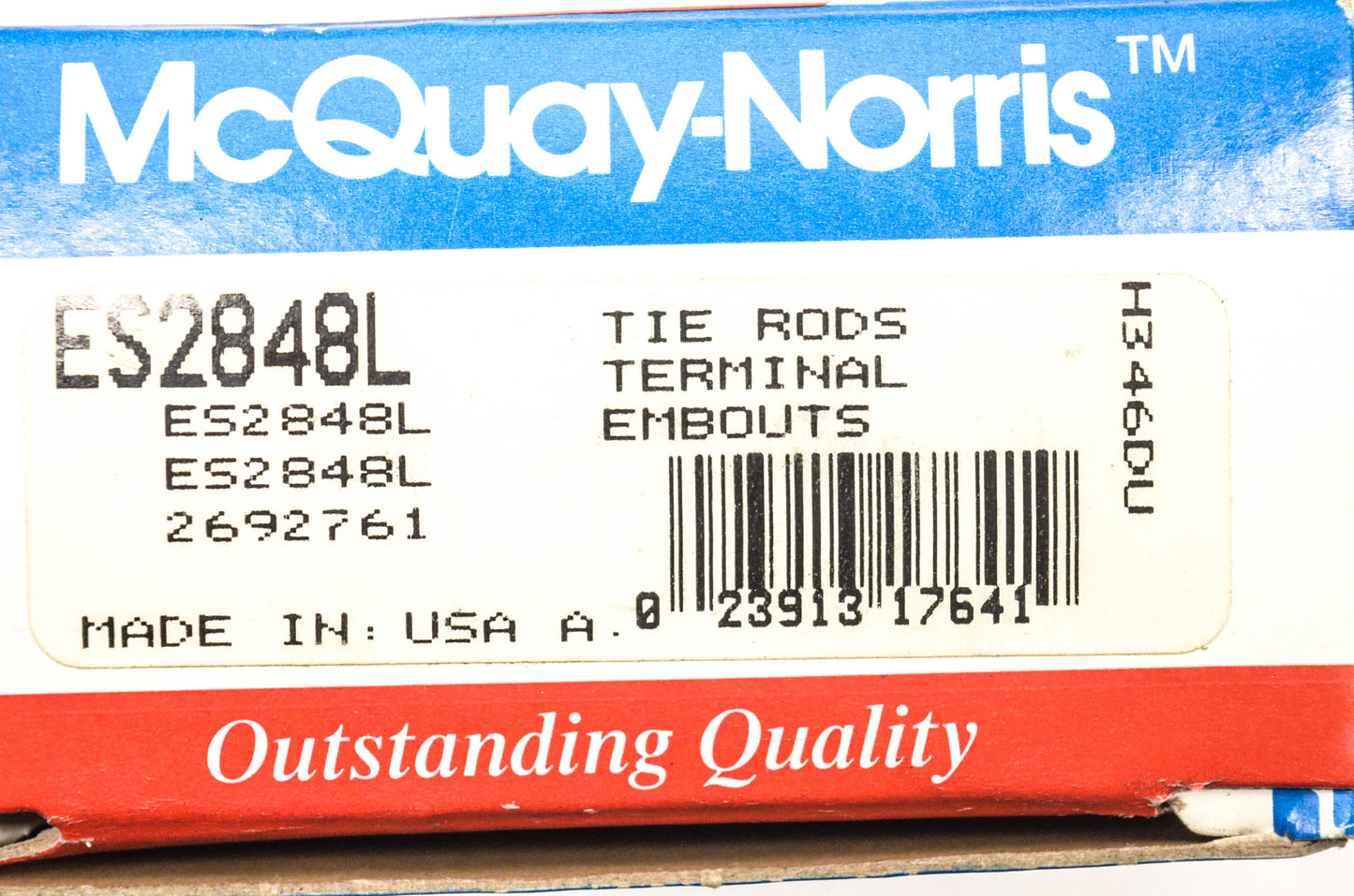 McQuay-Norris ES2848L, 2692761 Tie Rod Kit NOS