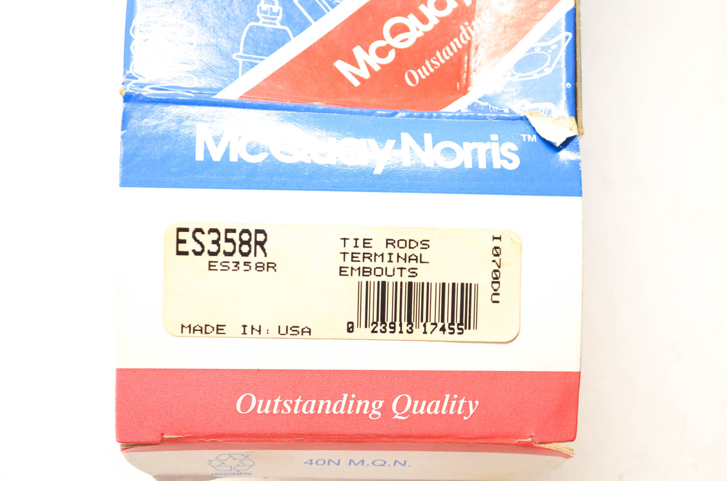 McQuay-Norris ES358R Tie Rod NOS