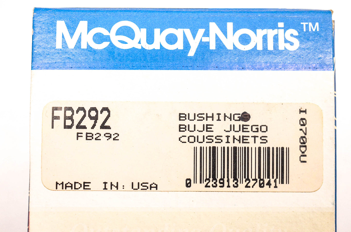 McQuay-Norris FB292 Bushing NOS