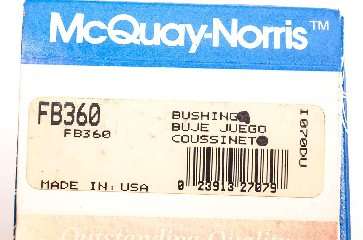 McQuay-Norris FB360 Bushing NOS