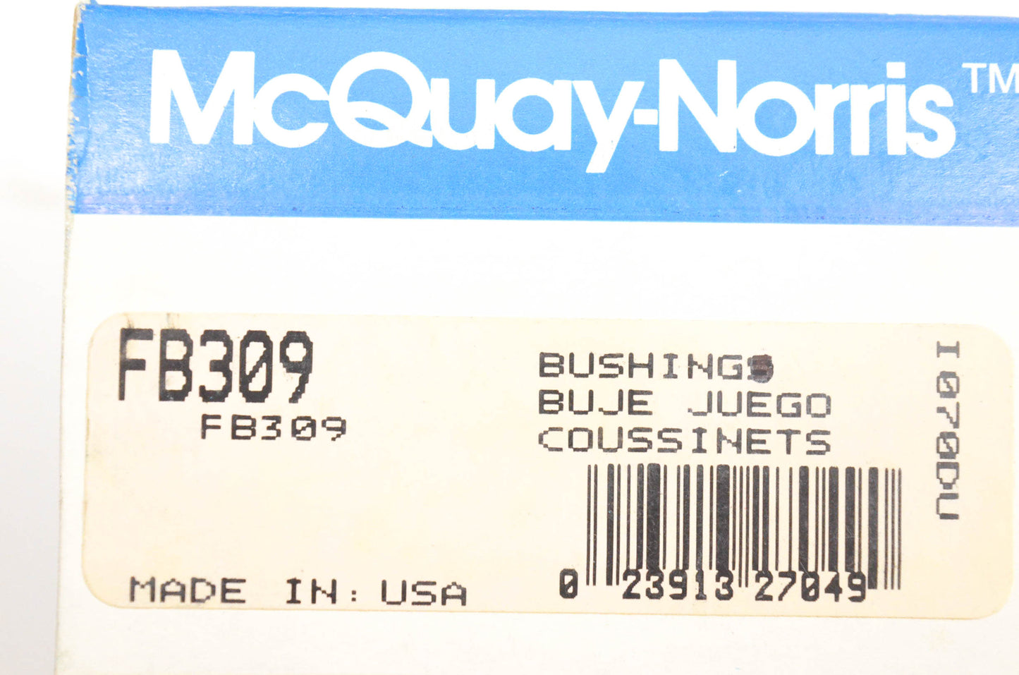 McQuay-Norris FB309 Bushing NOS