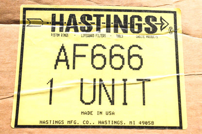 Hastings AF666 Air Filter Kit NOS