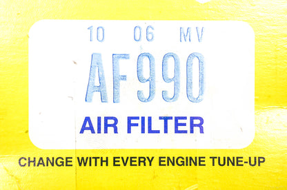 Hastings AF990 Air Filter NOS