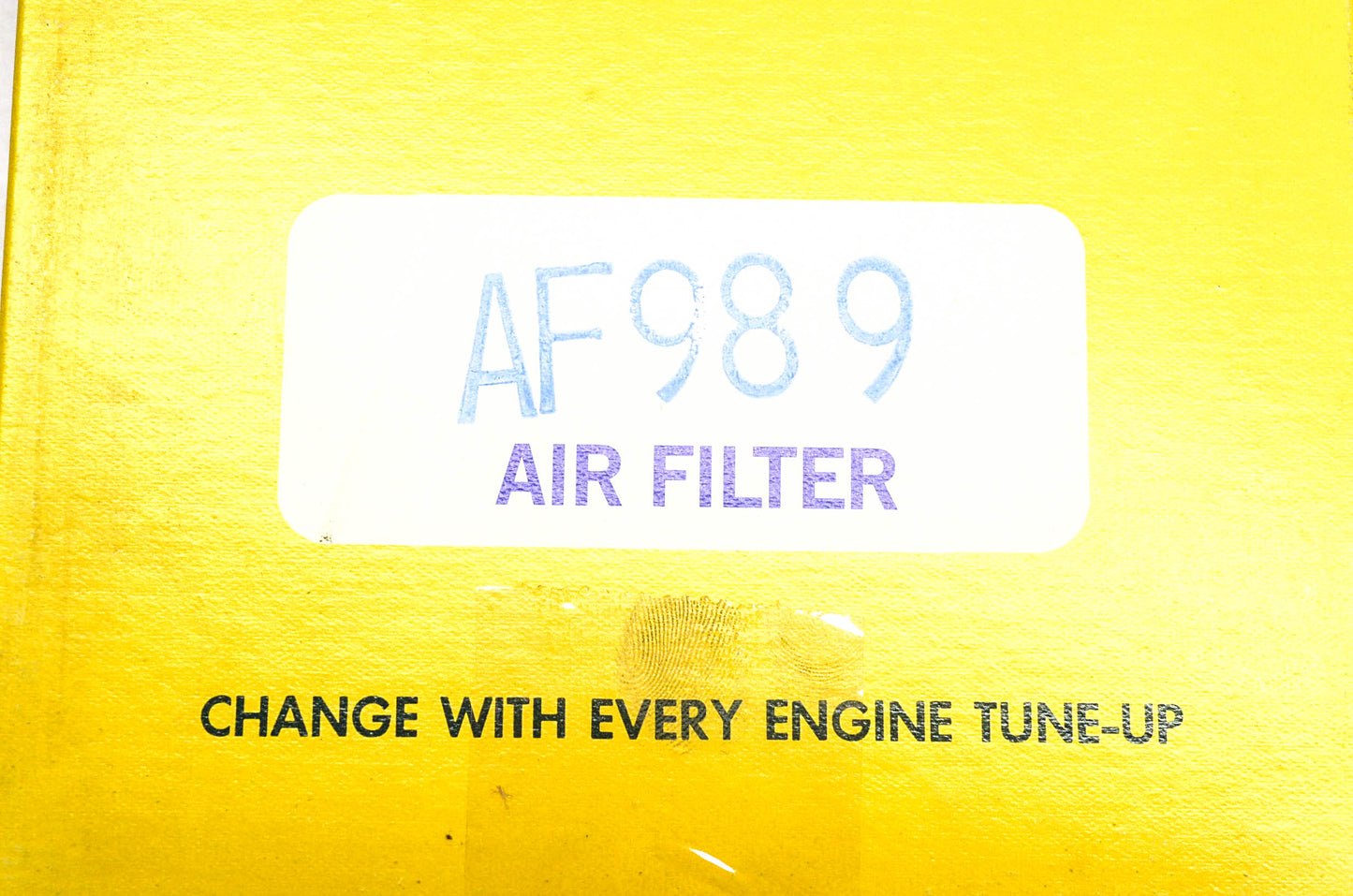 Hastings AF989 Air Filter NOS