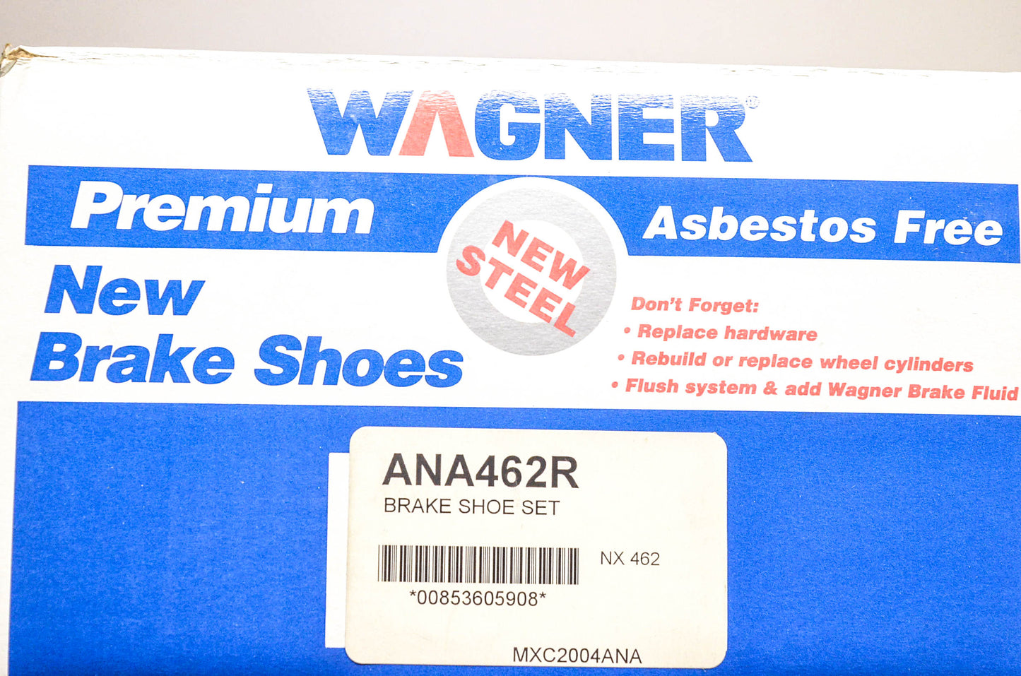 Wagner ANA462R Brake Shoe Kit NOS