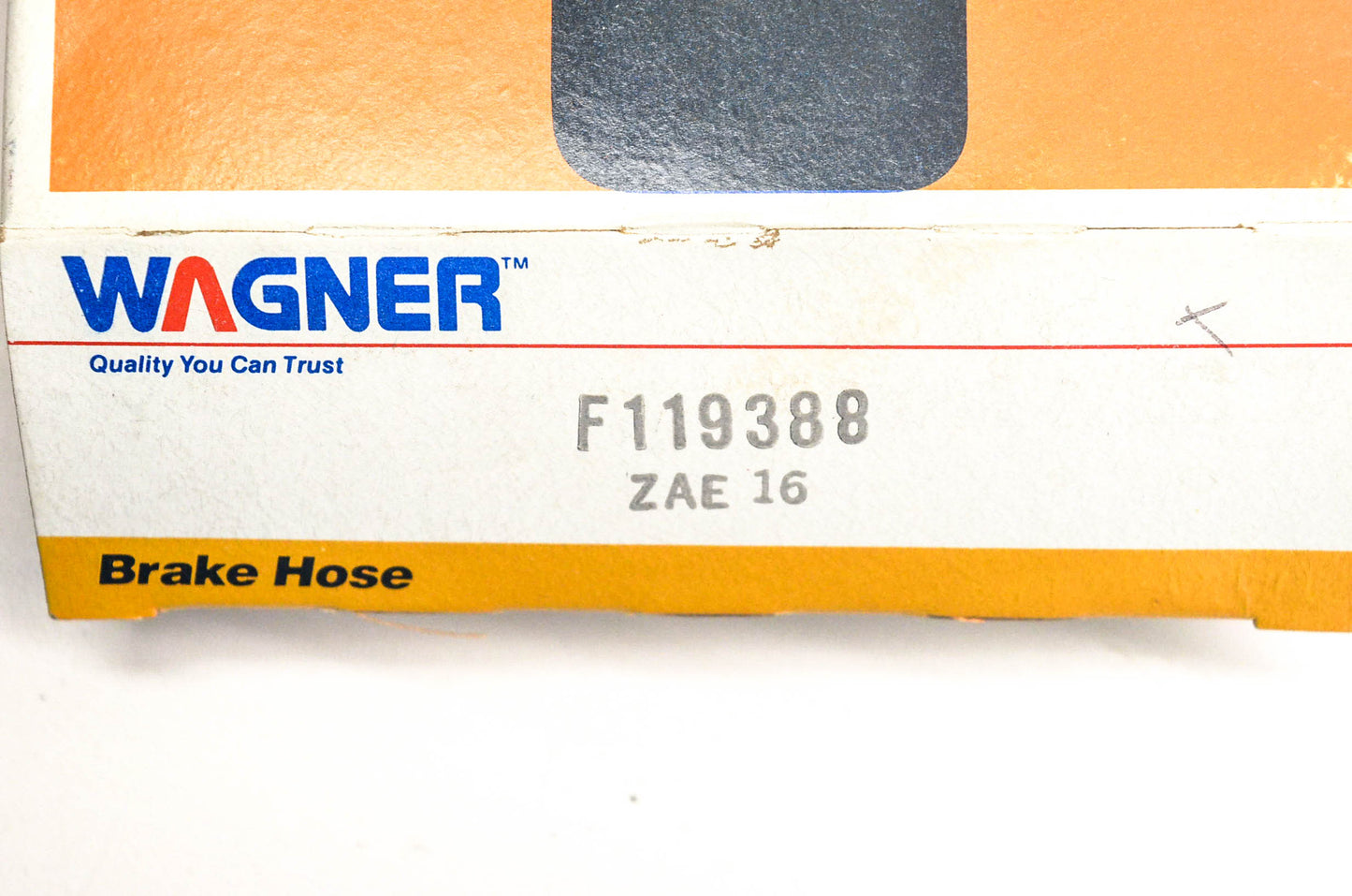 Wagner F119388 Brake Hose Rear Left 1988 Chevy Camaro NOS