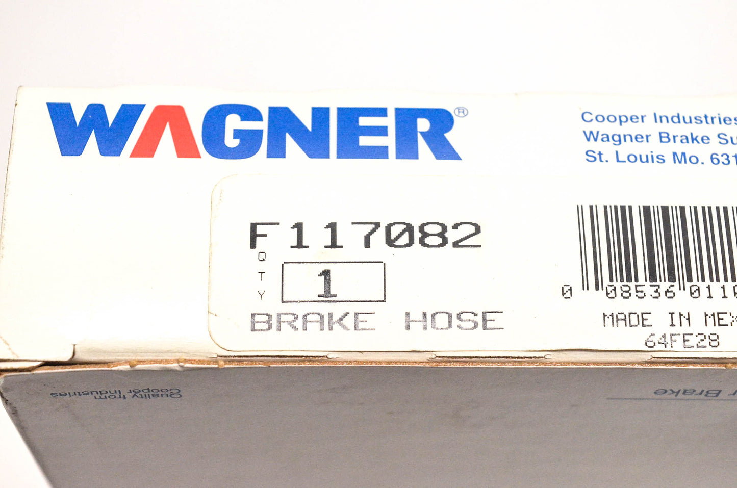Wagner F117082 Brake Hose NOS