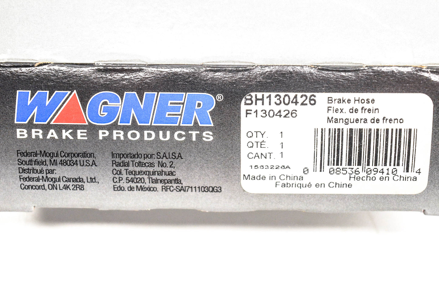 Wagner F130426, BH130426 Brake Hose NOS