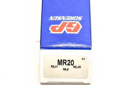 GP Sorensen MR20 Relay NOS