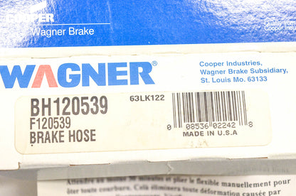 Wagner F120539, BH120539 Brake Hose NOS