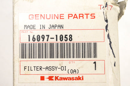 Kawasaki 16097-1058 Oil Filter Assembly NOS