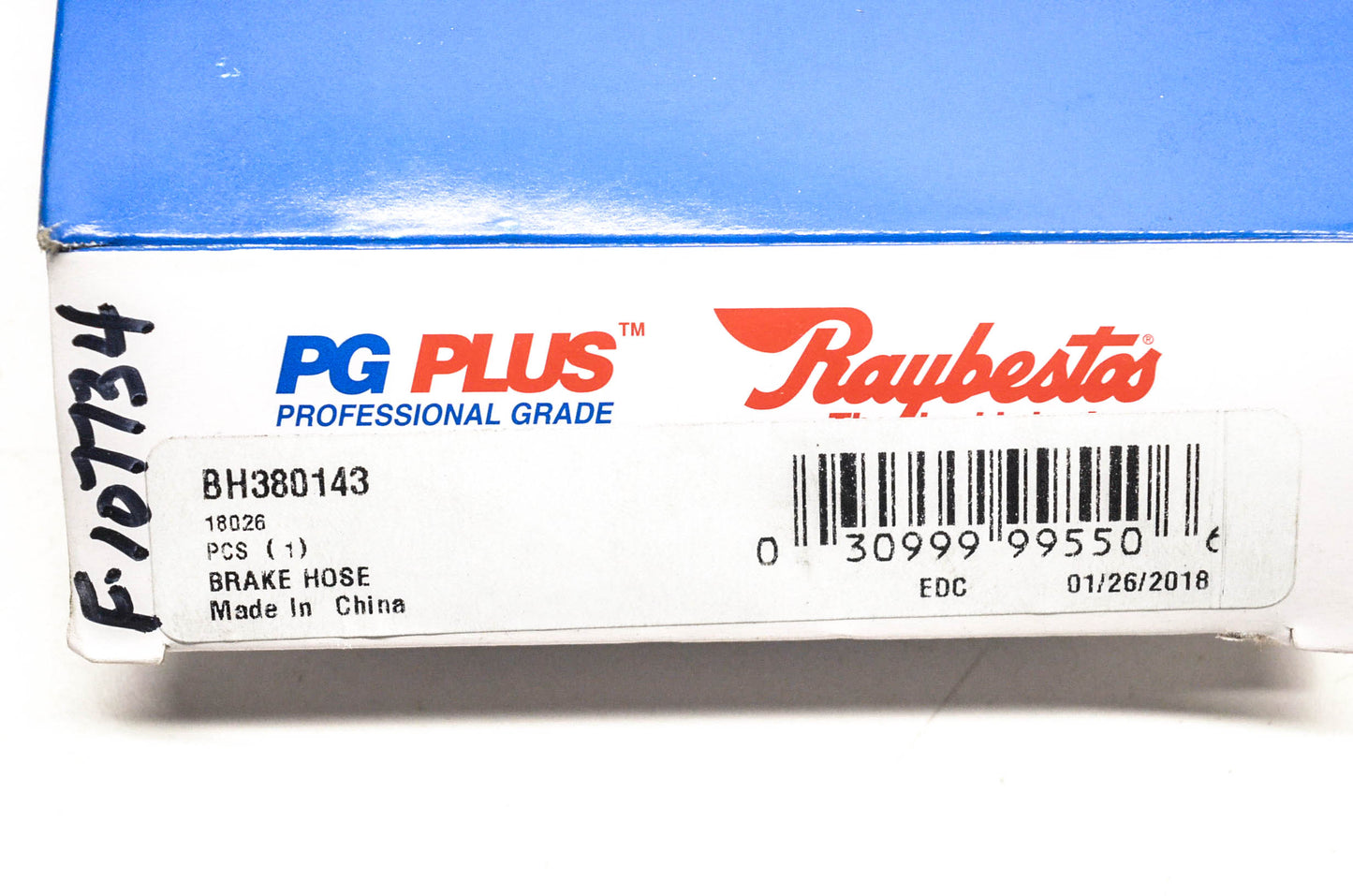 Raybestos BH380143, F107734 Brake Hose NOS