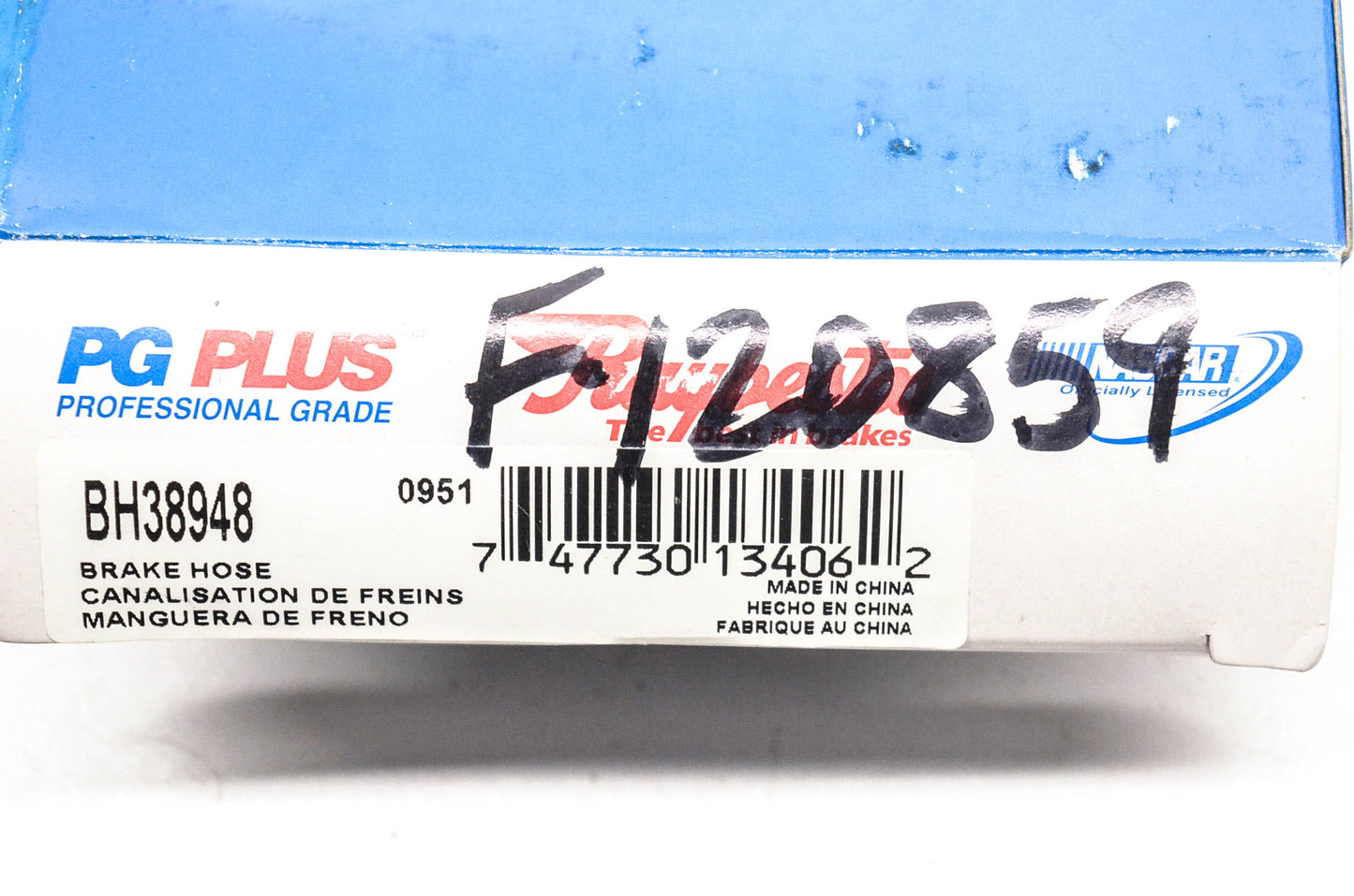 Raybestos BH38948, F120859 Brake Hose NOS