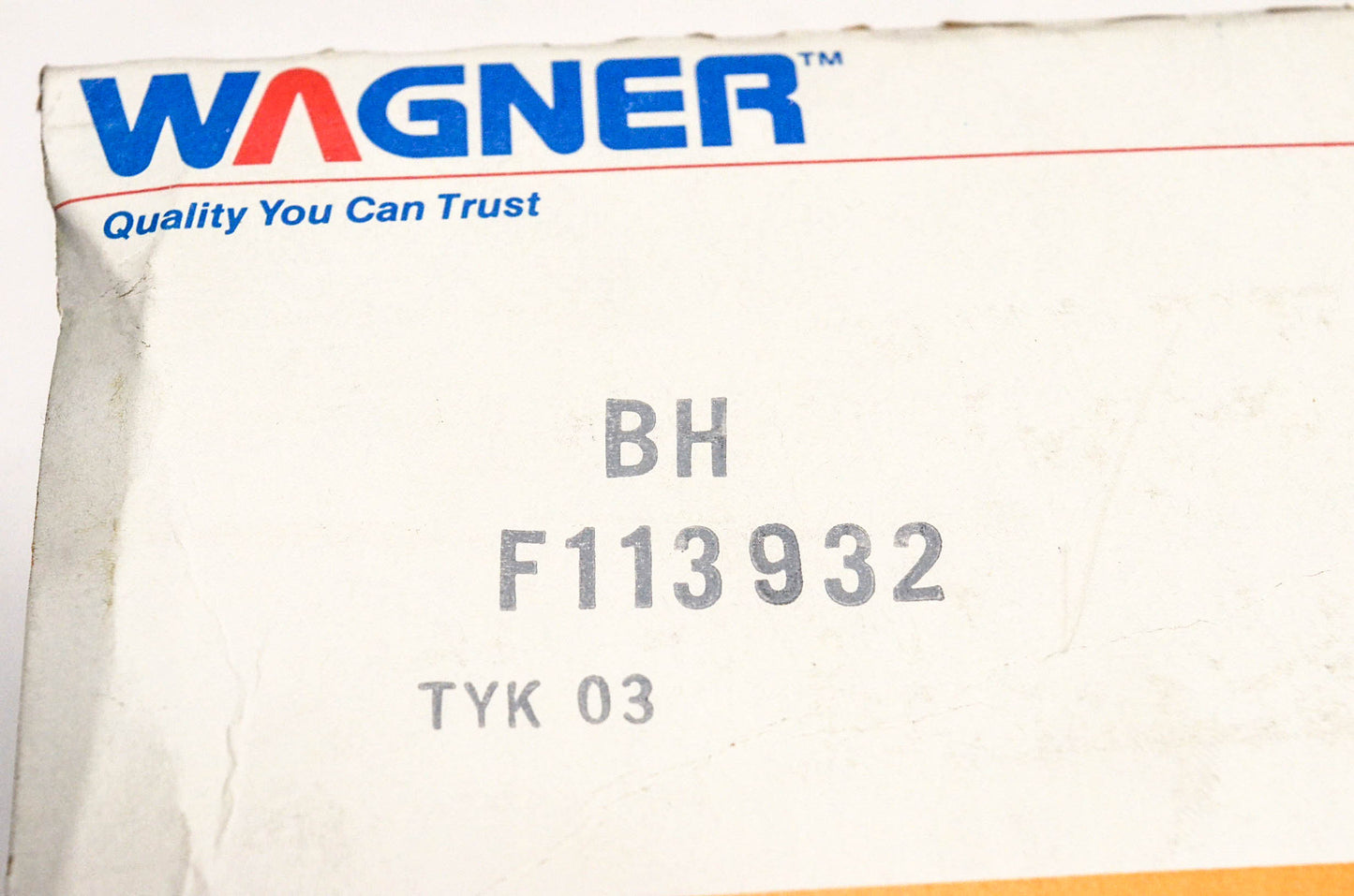 Wagner F113932, BH113932 Brake Hose NOS
