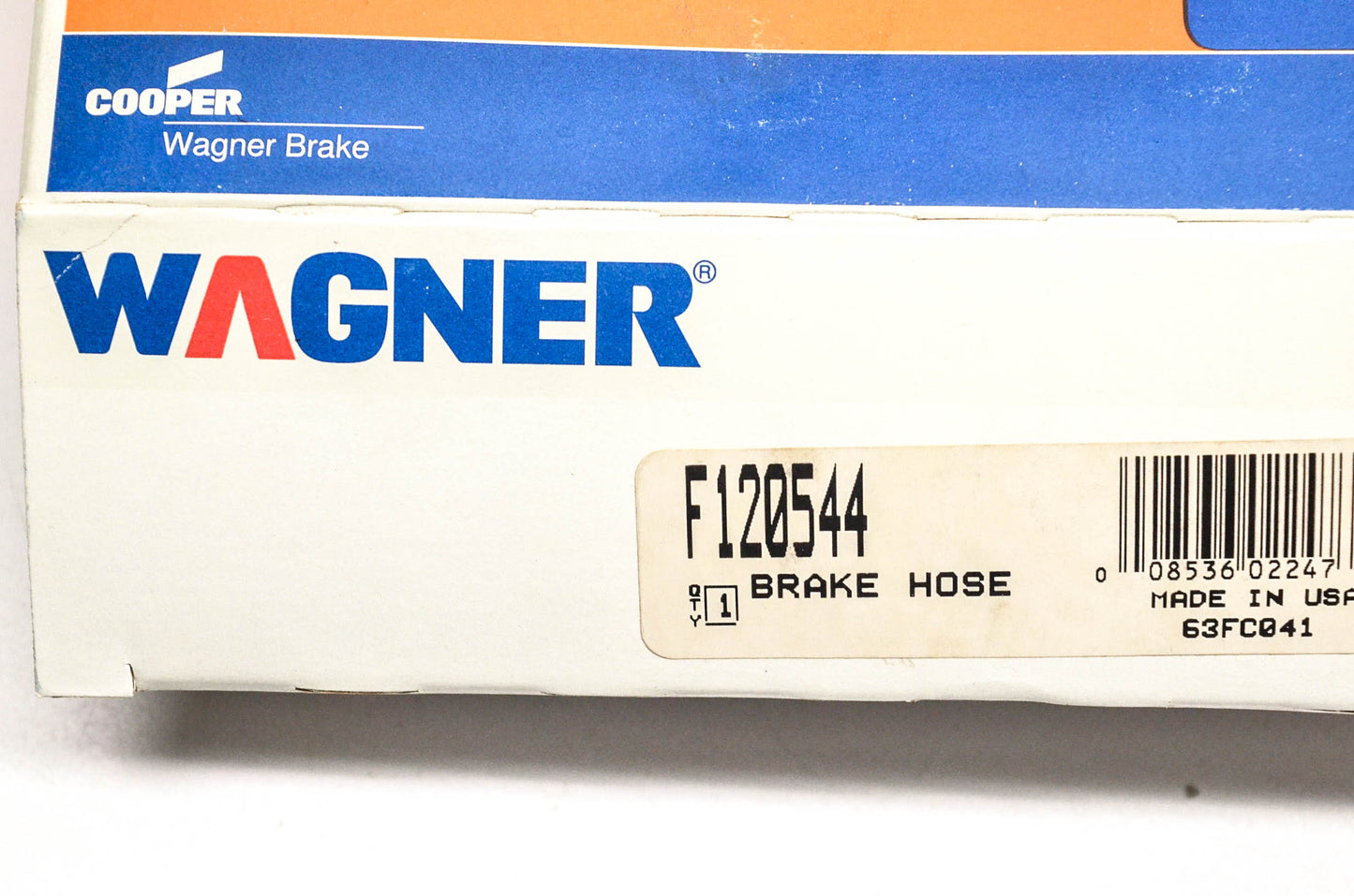 Wagner F120544 Brake Hose NOS