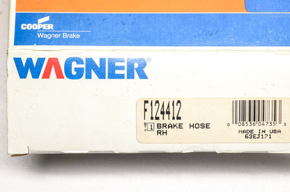 Wagner F124412 Brake Hose NOS