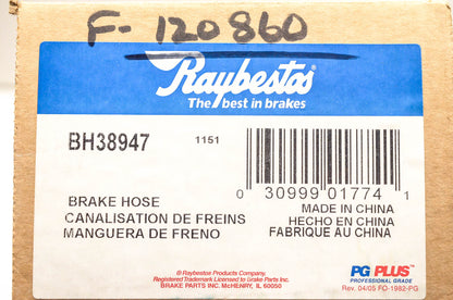 Raybestos BH38947, F120860 Brake Hose NOS