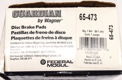 Wagner 65-473, 6473210-C1 Guardian Disc Brake Pad Kit NOS