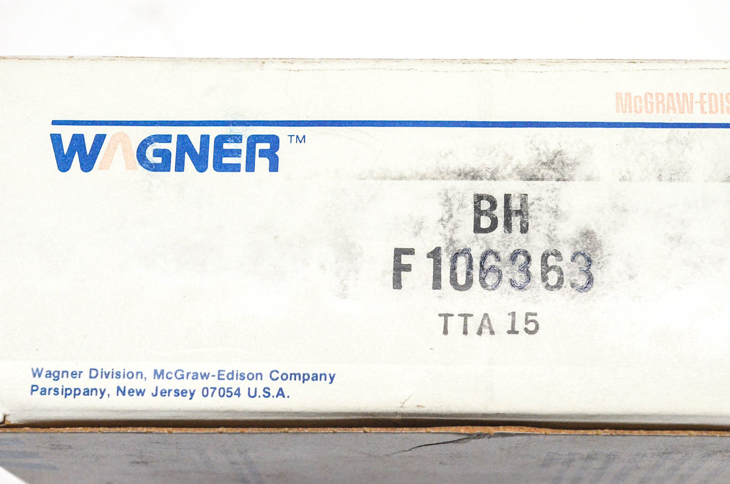 Wagner F106363, BH106363 Brake Hose NOS
