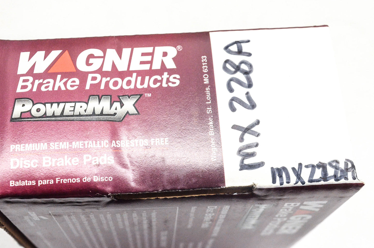 Wagner MX228A Powermax Disc Brake Pad Kit NOS