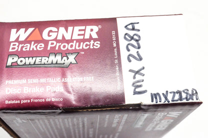 Wagner MX228A Powermax Disc Brake Pad Kit NOS