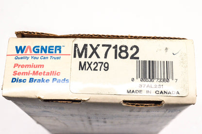 Wagner MX7182, MX279 Disc Brake Pad Kit NOS