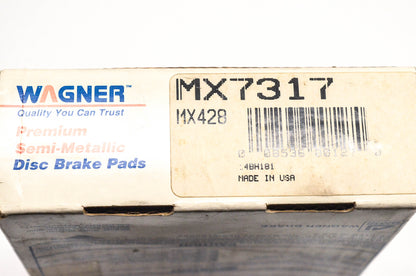 Wagner MX7317, MX428 Disc Brake Pad Kit NOS