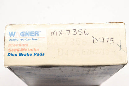 Wagner MX7356, D475 Disc Brake Pad Kit NOS