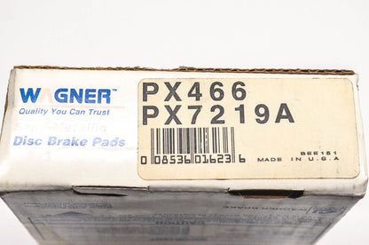 Wagner PX466, PX7219A Disc Brake Pad Kit NOS