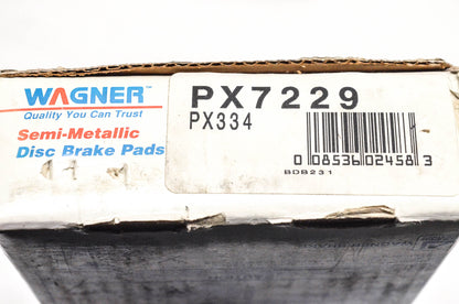 Wagner PX7229, PX334 Disc Brake Pad Kit NOS