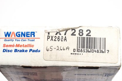 Wagner PX7282, PX266A, 65-266A Disc Brake Pad Kit NOS