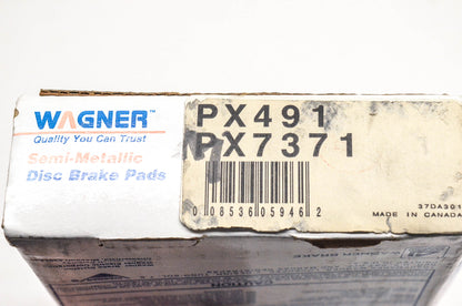 Wagner PX7371, PX491 Disc Brake Pad Kit NOS