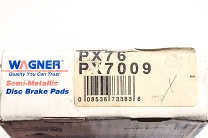 Wagner PX76, PX7009 Disc Brake Pad Kit NOS