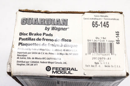 Wagner 65-145 Guardian Disc Brake Pad Kit NOS